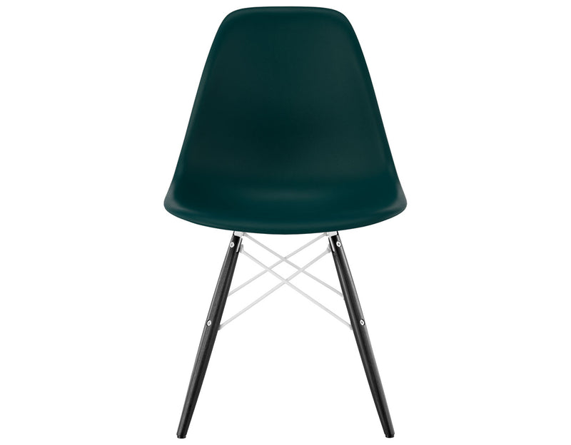 Eames Molded Plastic Side Chair with Dowel Base