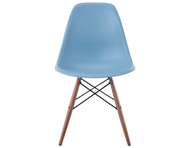 Eames Molded Plastic Side Chair with Dowel Base