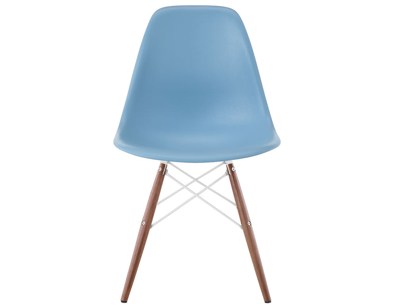 Eames Molded Plastic Side Chair with Dowel Base