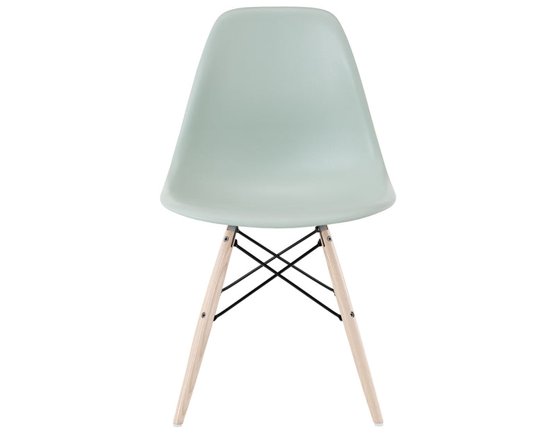 Eames Molded Plastic Side Chair with Dowel Base