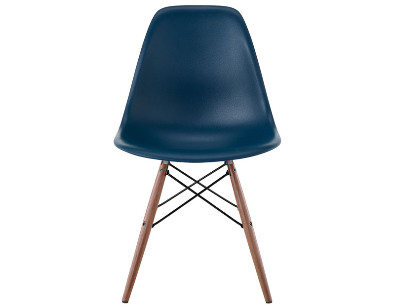 Eames Molded Plastic Side Chair with Dowel Base