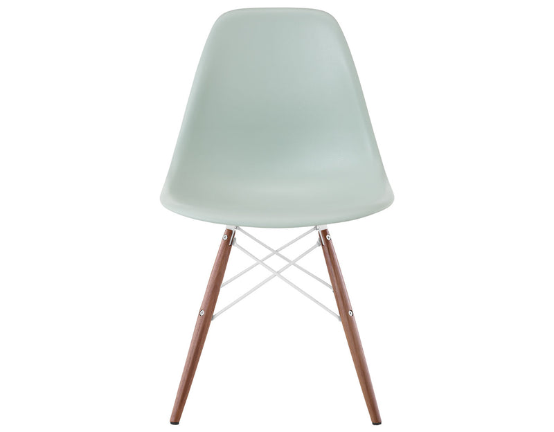 Eames Molded Plastic Side Chair with Dowel Base