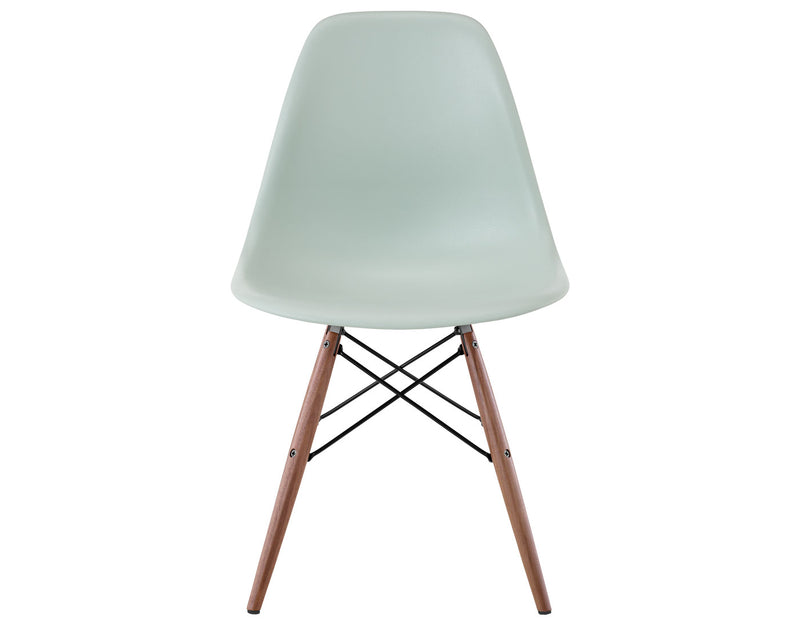 Eames Molded Plastic Side Chair with Dowel Base