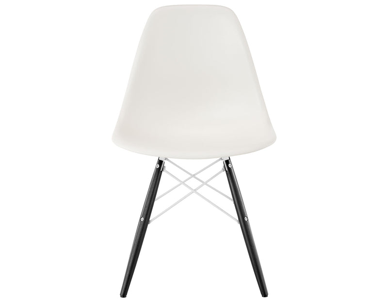Eames Molded Plastic Side Chair with Dowel Base