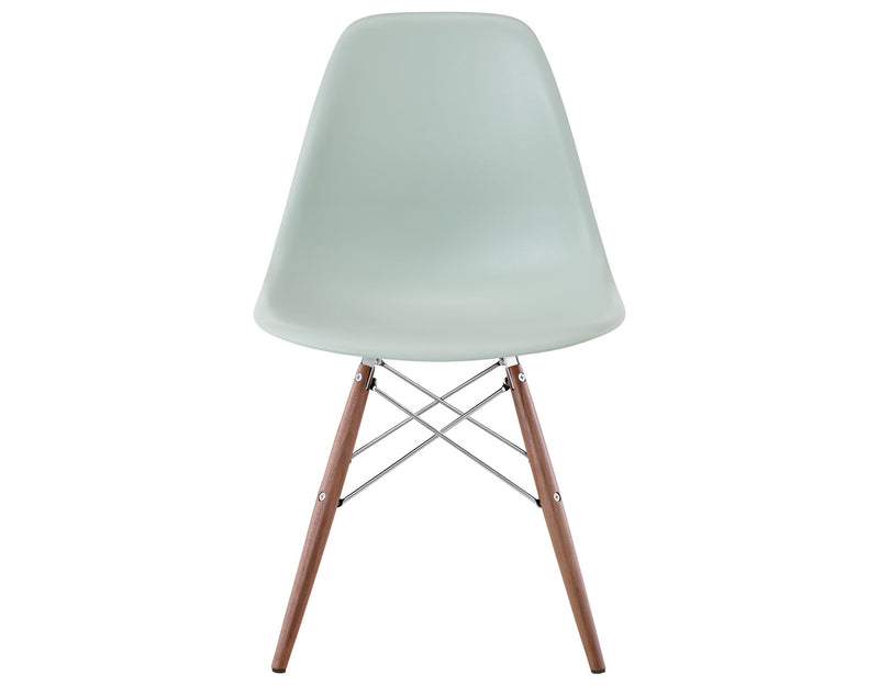 Eames Molded Plastic Side Chair with Dowel Base