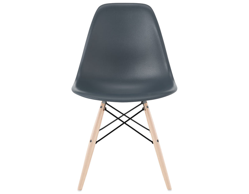 Eames Molded Plastic Side Chair with Dowel Base
