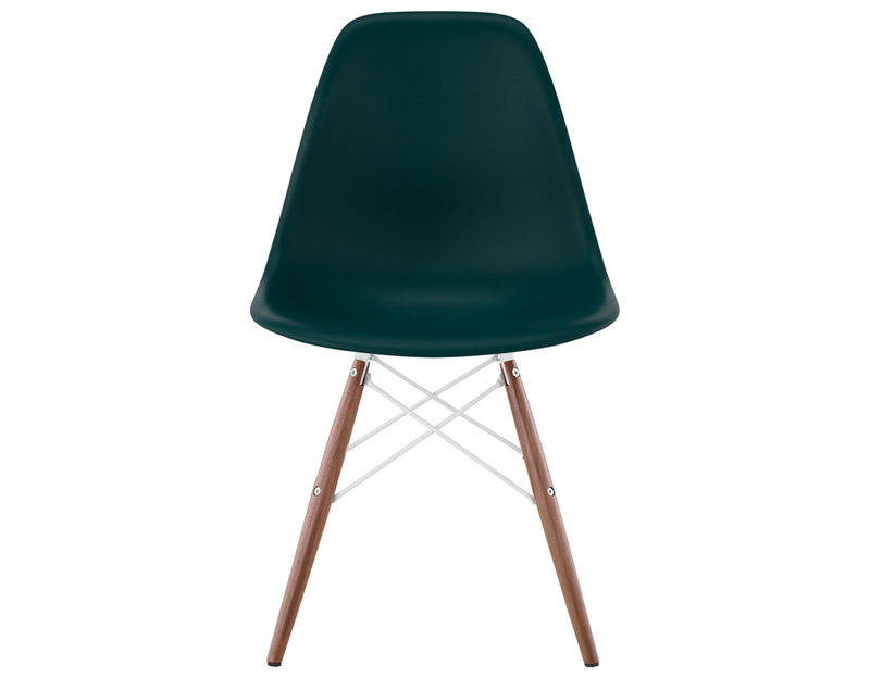 Eames Molded Plastic Side Chair with Dowel Base