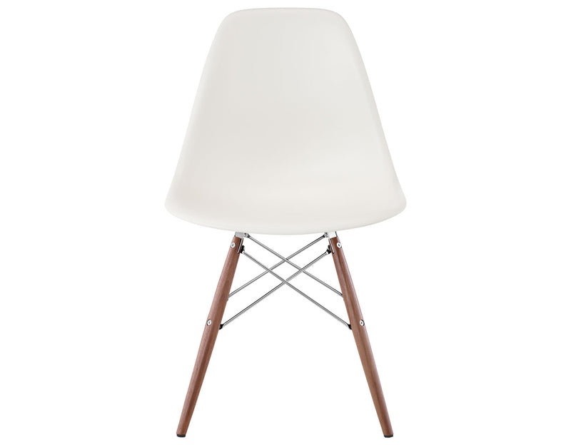 Eames Molded Plastic Side Chair with Dowel Base