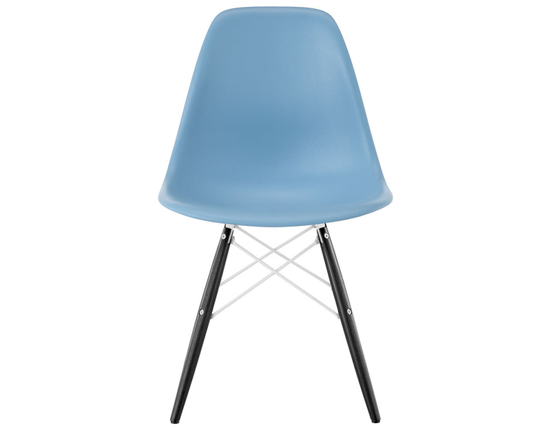 Eames Molded Plastic Side Chair with Dowel Base