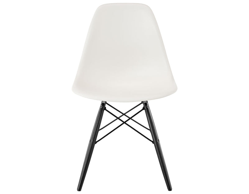 Eames Molded Plastic Side Chair with Dowel Base