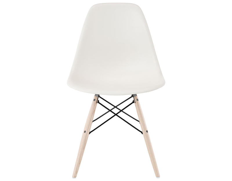 Eames Molded Plastic Side Chair with Dowel Base