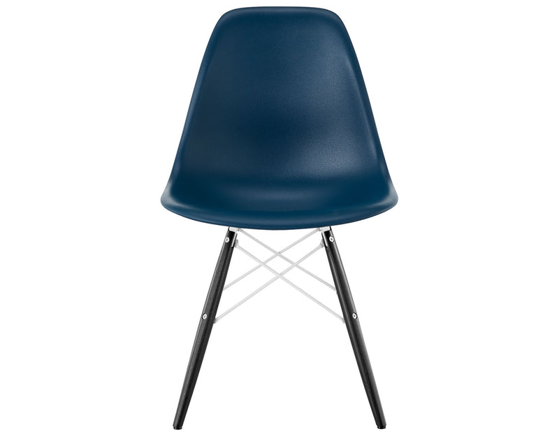 Eames Molded Plastic Side Chair with Dowel Base