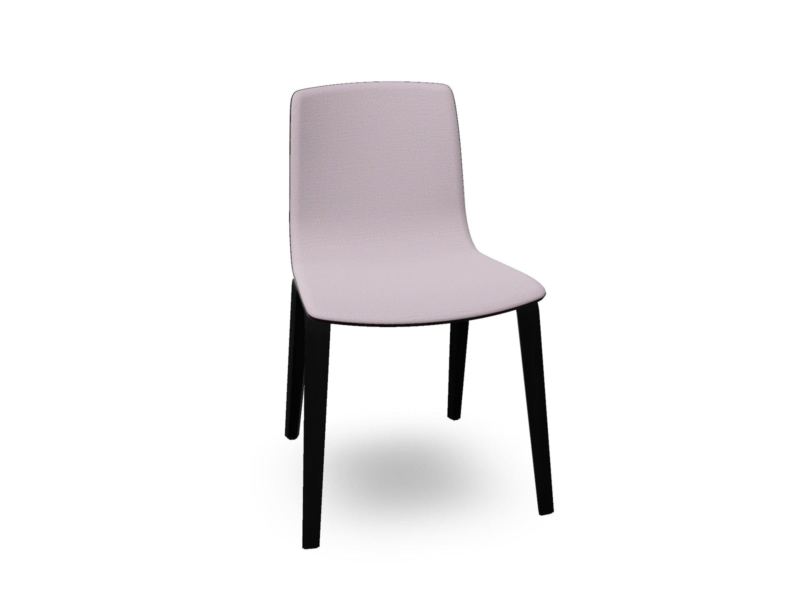 Aava 02 Wooden Chair with Front Upholstery Chairs Arper 