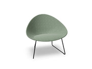Adell Sled Base Lounge Chair With Fully Upholstered lounge chair Arper 