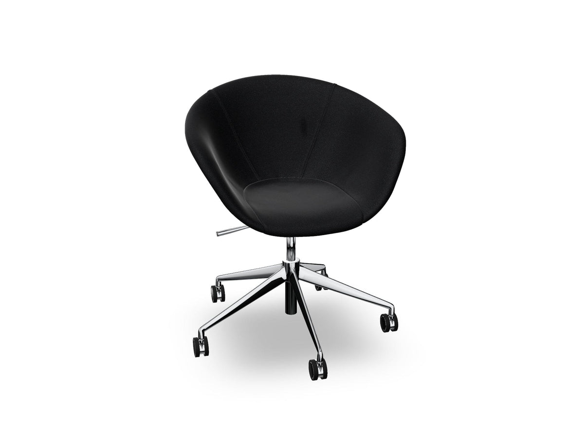 Duna 02 Five Star Base Chair With Front Upholstery Chairs Arper 