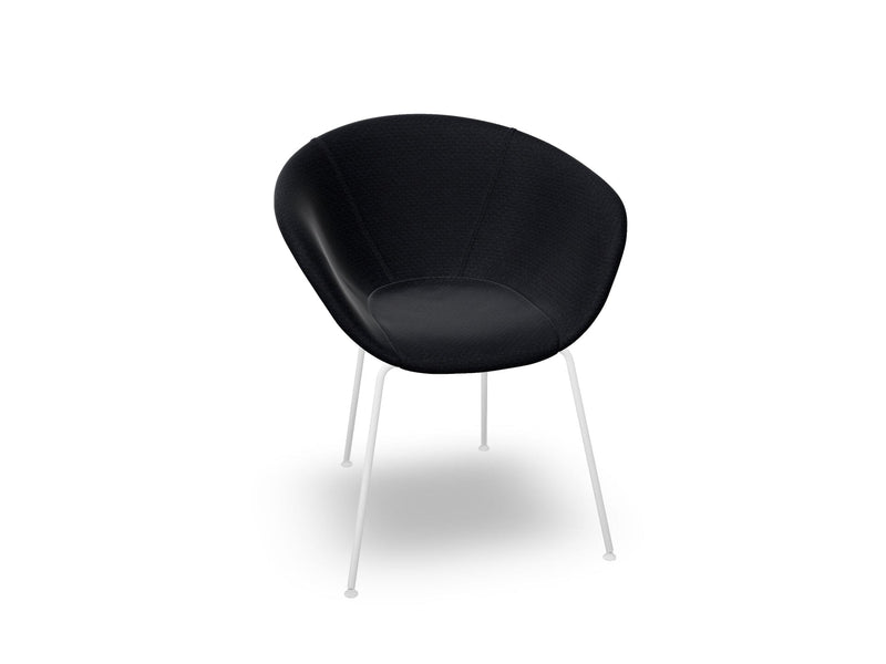 Duna 02 Four Leg Chair Fully Upholstered Chairs Arper 