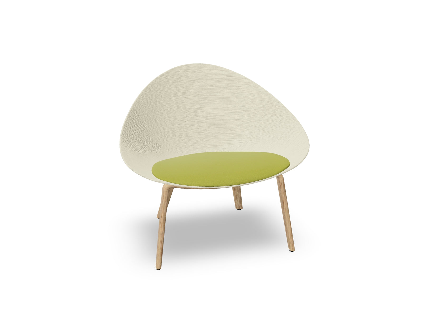 Adell 4 Leg Wood Lounge Chair