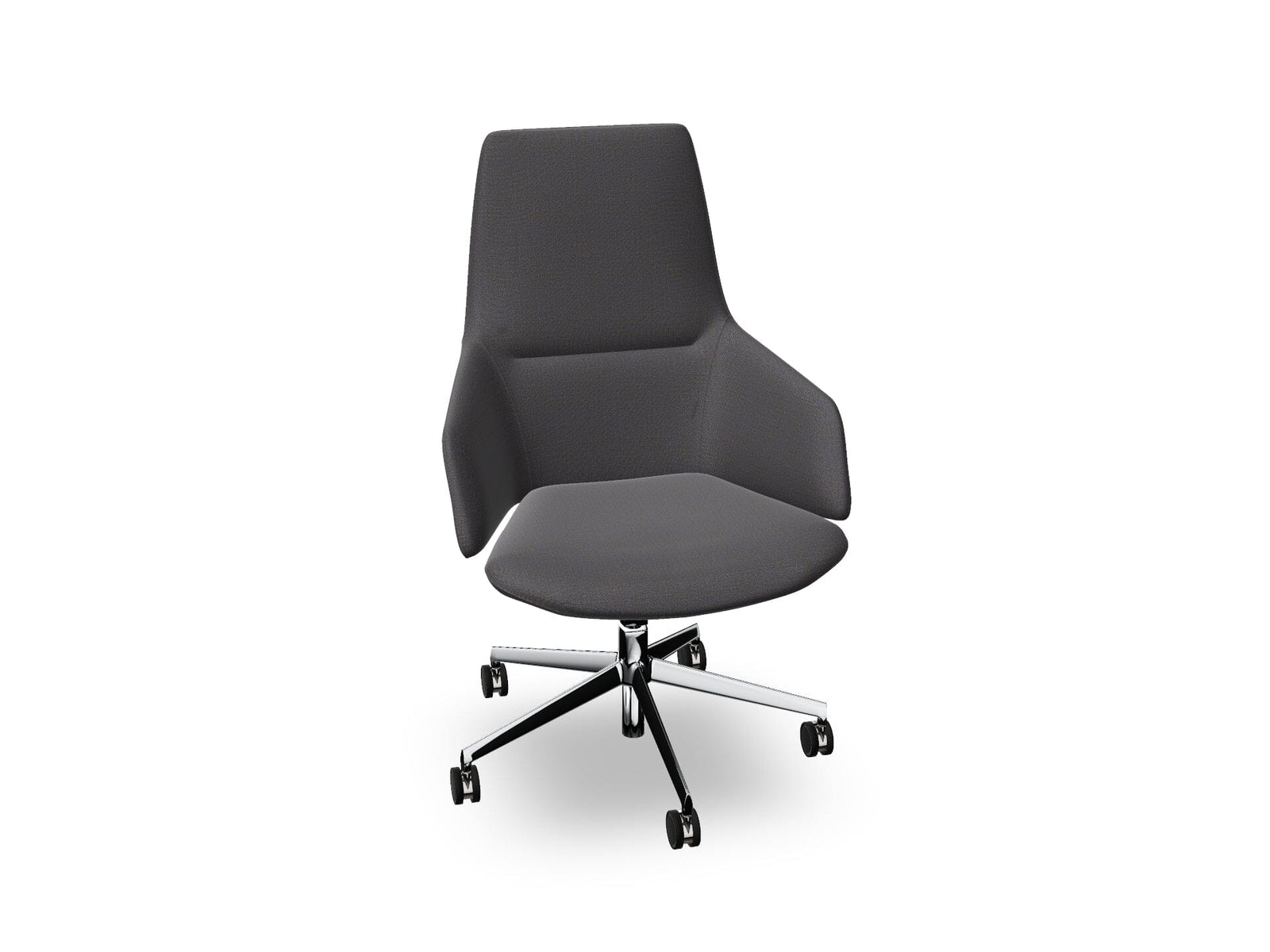 Aston Office Five Way Star Base Armchair Office Chair Arper 