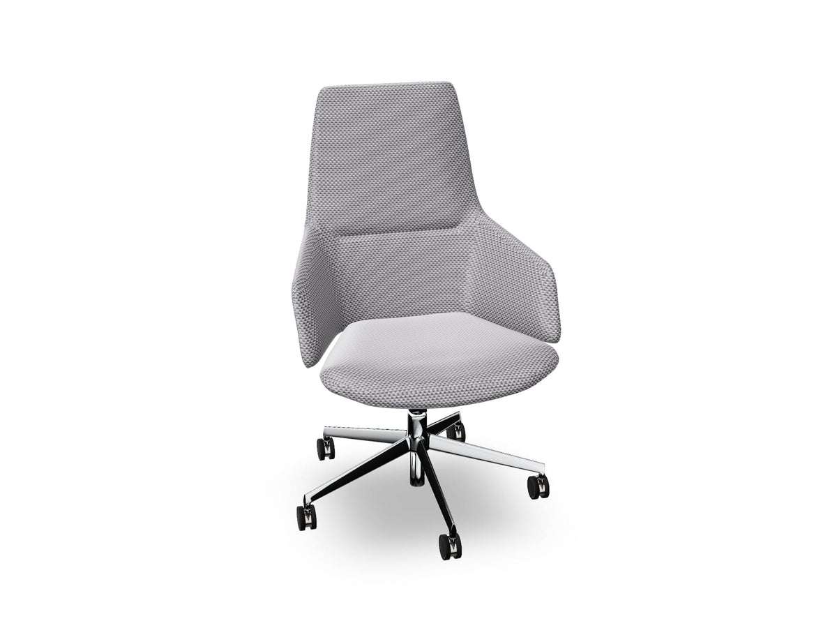 Aston Office Five Way Star Base Armchair Office Chair Arper 