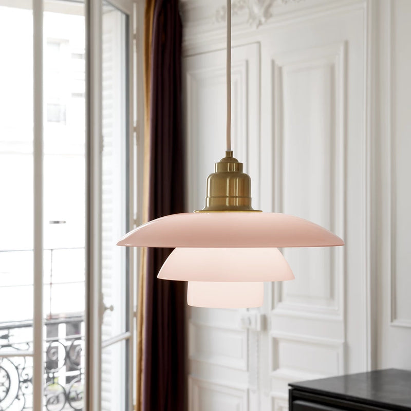 PH 3½-3 Pale Rose Brass Pendant