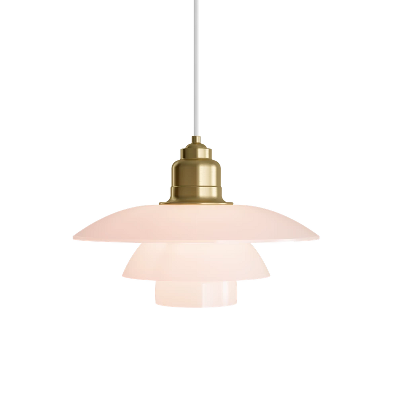 PH 3½-3 Pale Rose Brass Pendant