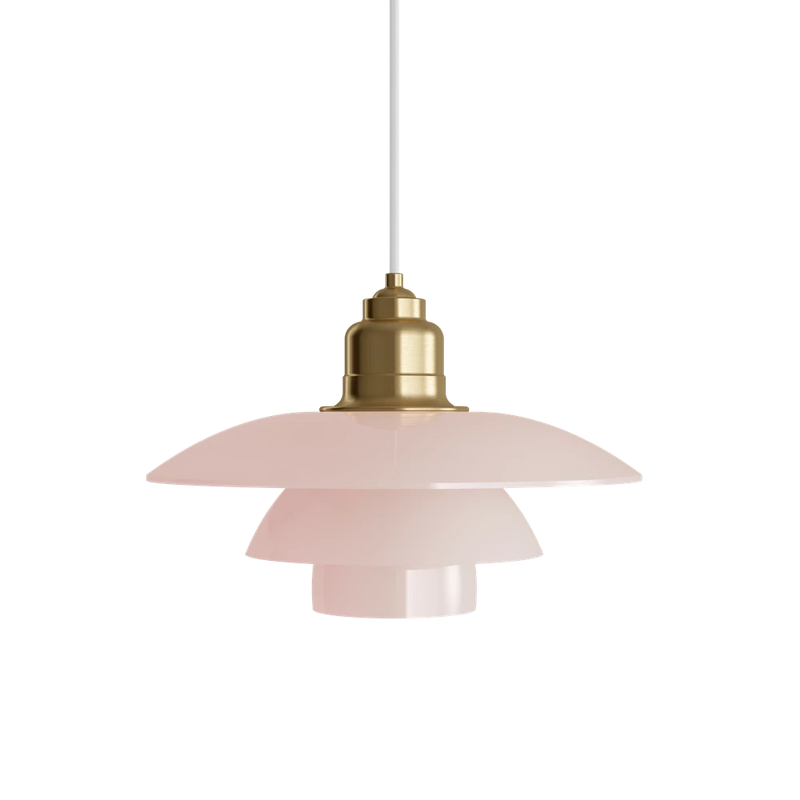 PH 3½-3 Pale Rose Brass Pendant