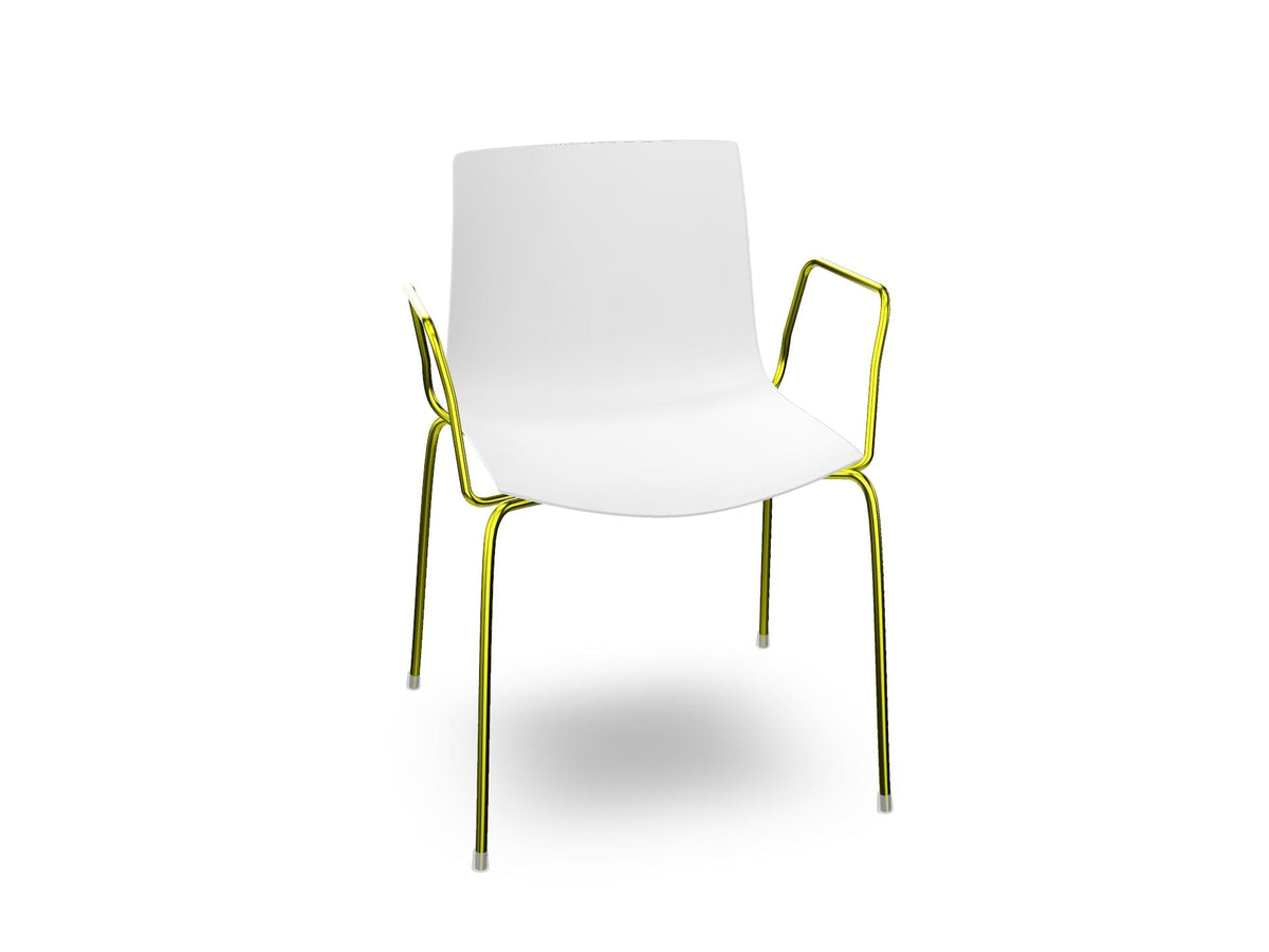 Catifa 46 Four Leg Polypropylene Armchair Side/Dining Arper 