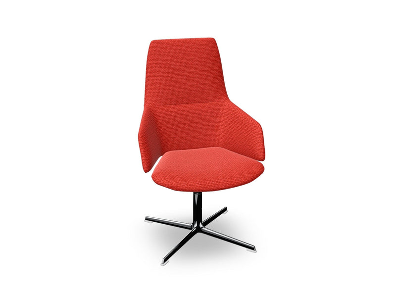 Aston Office Five Way Star Base Armchair Office Chair Arper 