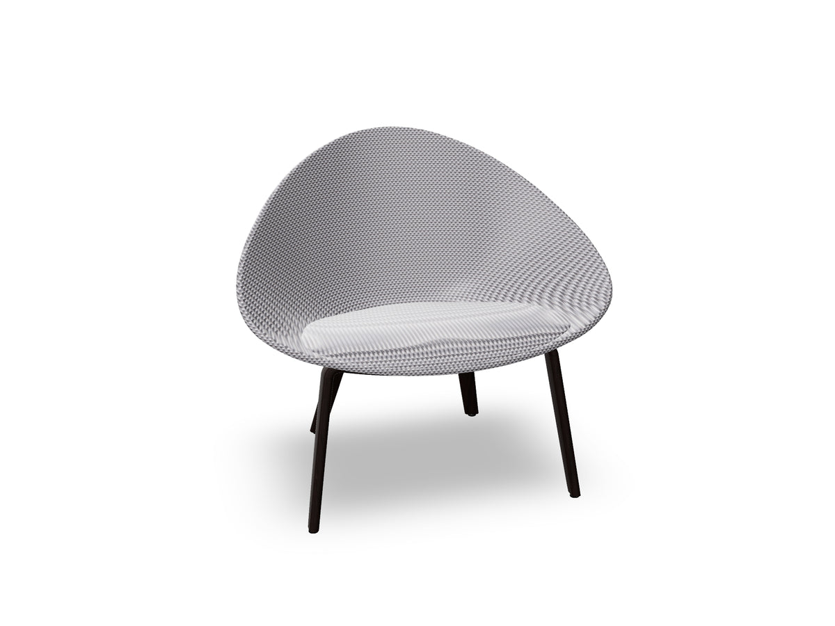 Adell 4 Leg Wood Lounge Chair With Fully Upholstered