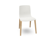 Aava 02-4 Wood Legs Polypropylene Chair Chairs Arper 
