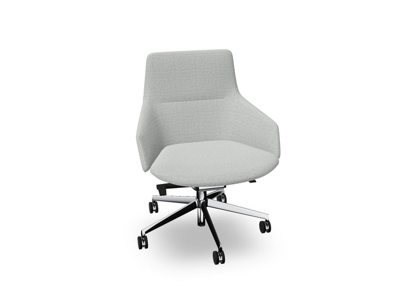 Aston Conference Syncro Five Way Star Base Armchair task chair Arper 