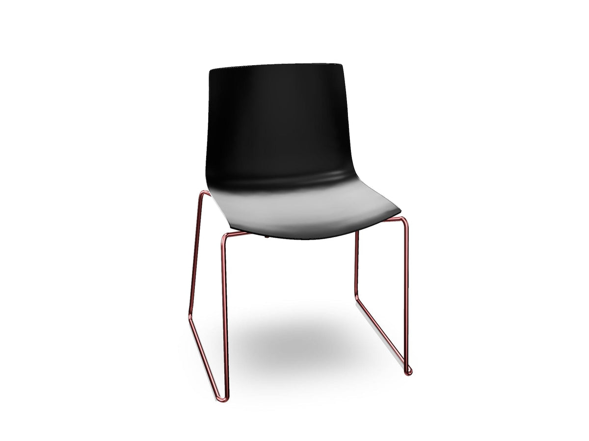 Catifa 46 Polypropylene Sled Base Chair Side/Dining Arper 