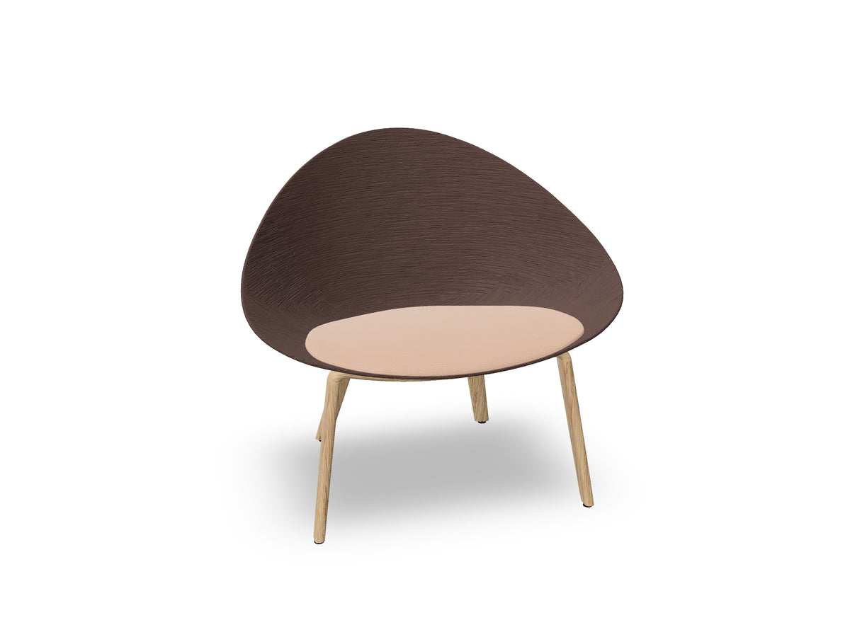 Adell 4 Leg Wood Lounge Chair