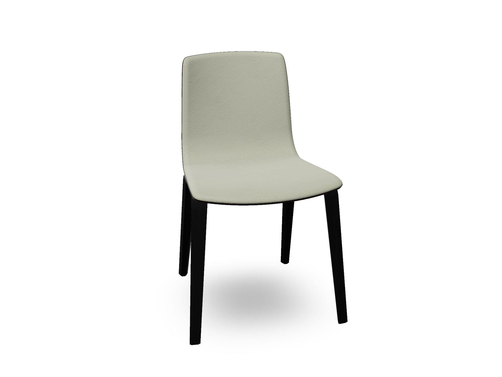 Aava 02 Wooden Chair with Front Upholstery Chairs Arper 