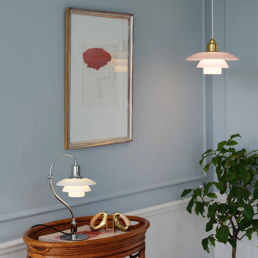 PH 3½-3 Pale Rose Brass Pendant