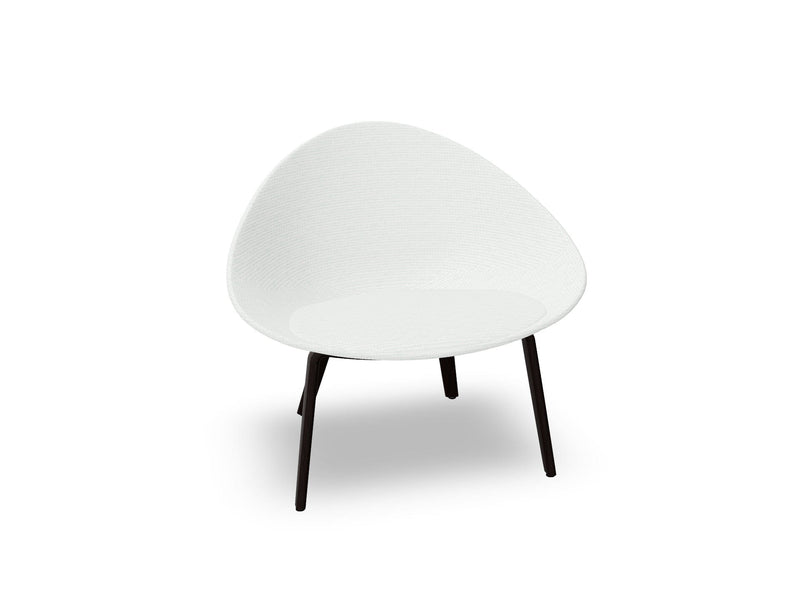 Adell 4 Leg Wood Lounge Chair With Fully Upholstered lounge chair Arper 