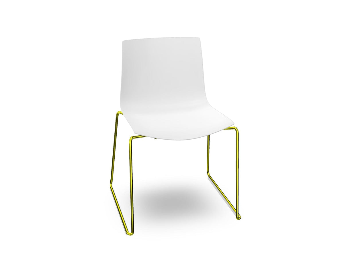Catifa 46 Polypropylene Sled Base Chair Side/Dining Arper 