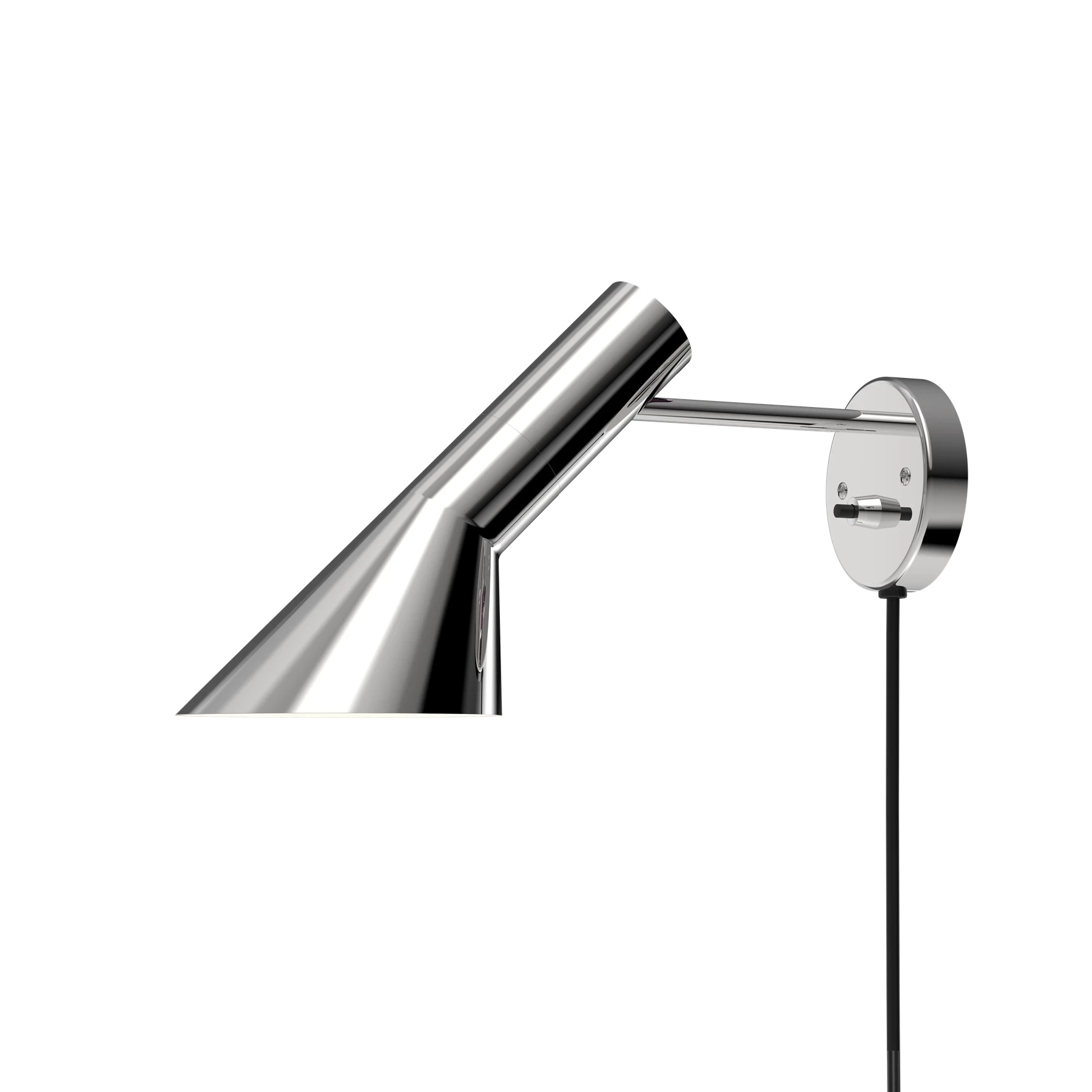 AJ Wall Sconce wall / ceiling lamps Louis Poulsen With Switch Stainless Steel Polished 