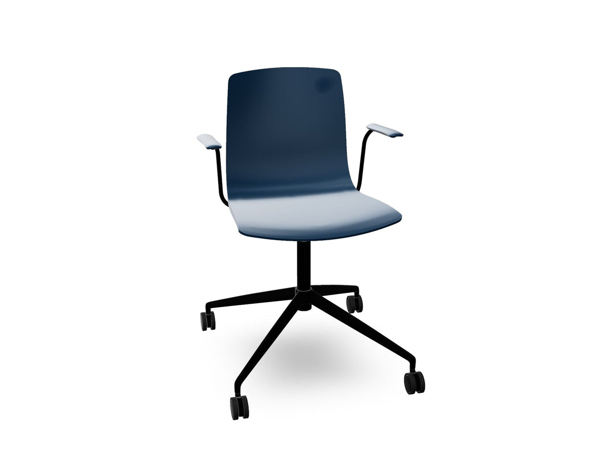 Aava 02 Fixed Trestle Base Polypropylene Chair Chairs Arper 