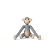 Kay Bojesen Monkey, Mini, Painted Beech (Grey)