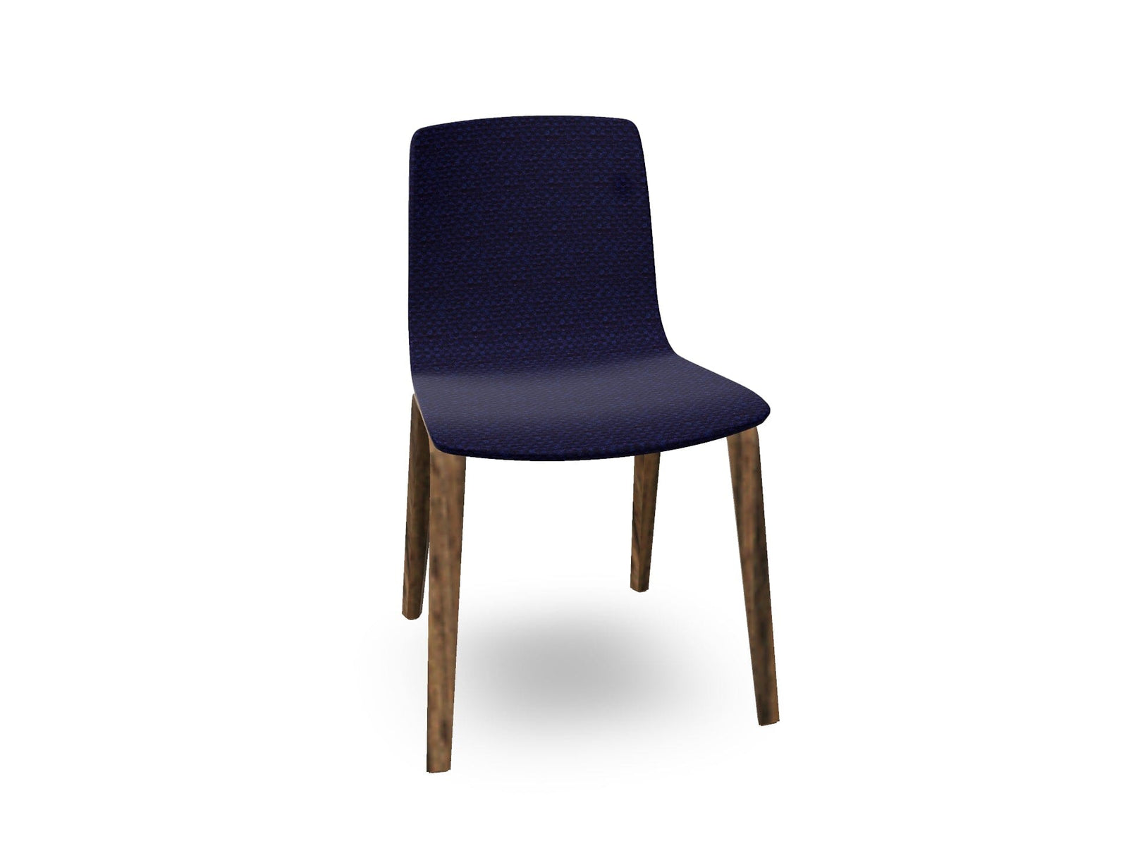 Aava 02-4 Wood Legs Chair With Fully Upholstered Chairs Arper 