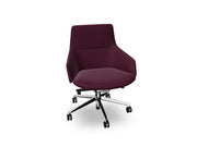 Aston Conference Syncro Five Way Star Base Armchair task chair Arper 