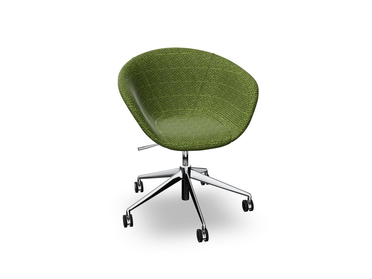 Duna 02 Five Star Base Chair With Front Upholstery Chairs Arper 