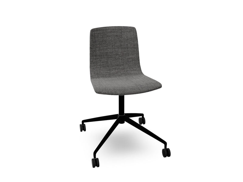 Aava 02 Fixed Trestle Base Chair With Fully Upholstered Chairs Arper 