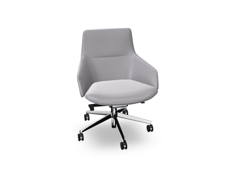 Aston Conference Syncro Five Way Star Base Armchair task chair Arper 