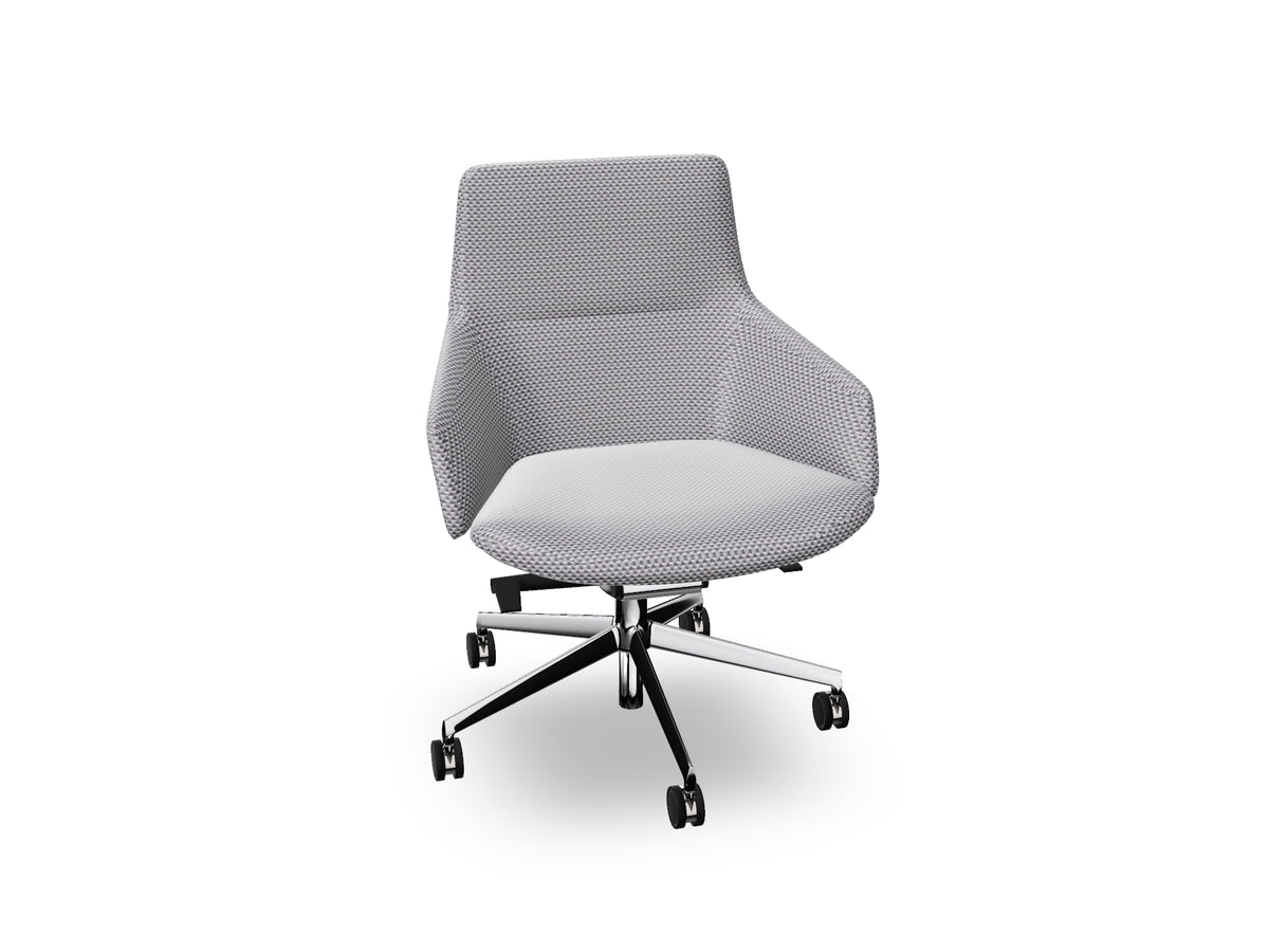 Aston Conference Syncro Five Way Star Base Armchair