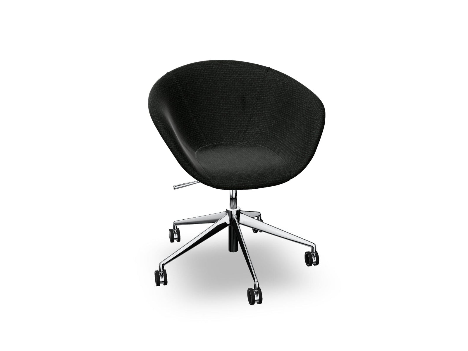 Duna 02 Five Star Base Chair With Front Upholstery Chairs Arper 