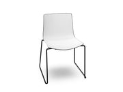 Catifa 46 Polypropylene Bi-Color Sled Base Chair Side/Dining Arper 