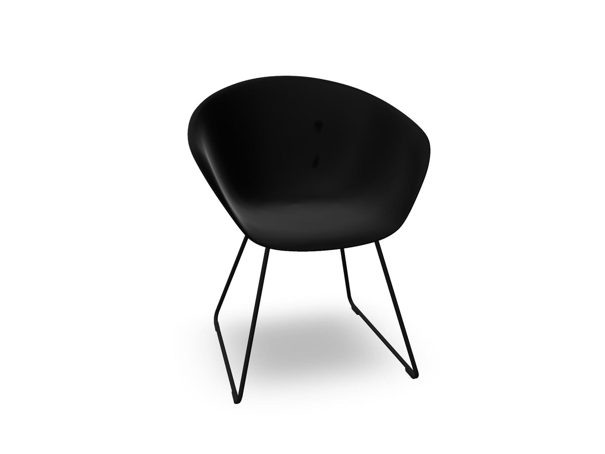 Duna 02 Sled Base Polypropylene Chair Chairs Arper 