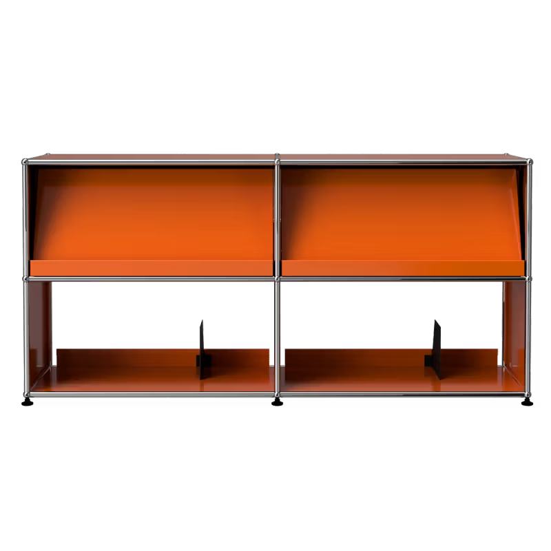 USM Vinyl Display Cabinet 2x2